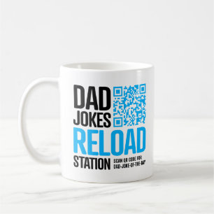 Tasse de blague de papa avec code QR – Une nouvell