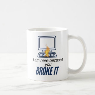 Tasse de blague pour technicien en informatique