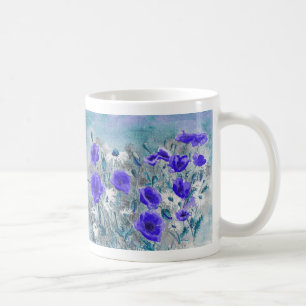 Tasse "de bleu de pavot"