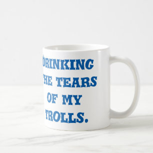 Tasse de Blogger de Badass - boire des larmes des