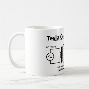 Tasse de bobine de Tesla