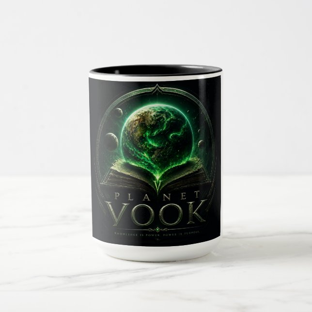 Tasse de boisson de la planète Vook Mug (Centre)