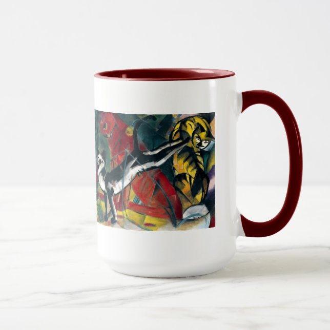Tasse de boisson Trois Chats de Franz Marc (Droite)