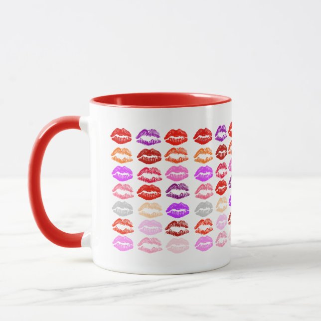 Tasse de boissons - Baisers Pop Art (Gauche)
