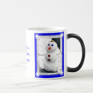 Tasse de bonhomme de neige