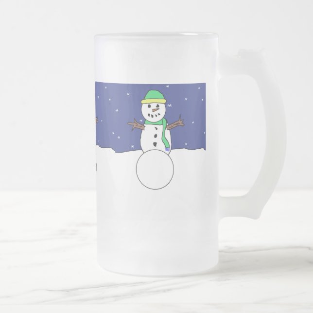 Tasse de bonhomme de neige (Droit)