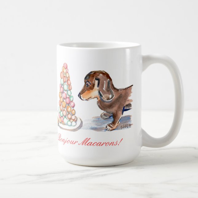 Tasse de Bonjour Macarons (Droite)
