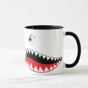 Tasse de bouche de requin