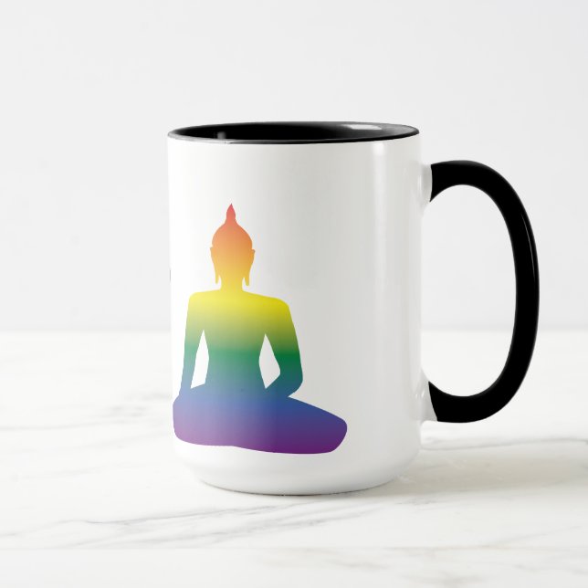Tasse de Bouddha d'arc-en-ciel (Droite)