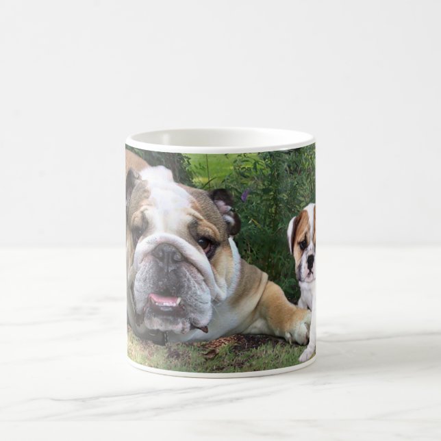 Tasse de bouledogue (Centre)