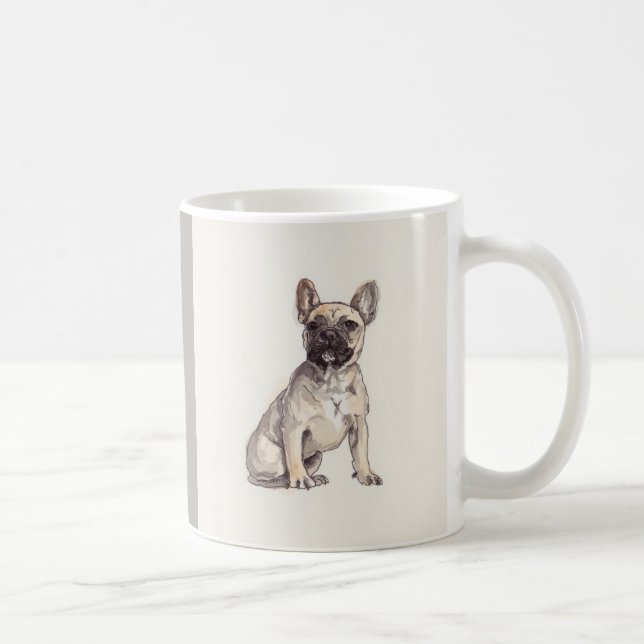 Tasse de bouledogue français (Droite)