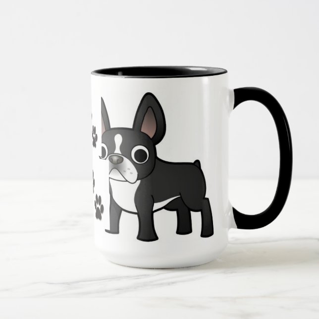 Tasse de bouledogue français (Droite)