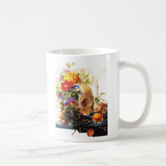 Tasse de bouquet de crâne