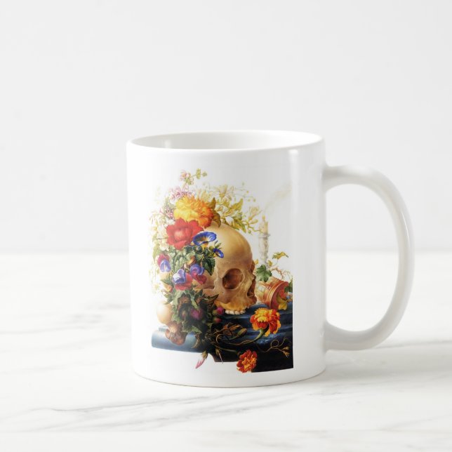 Tasse de bouquet de crâne (Droite)