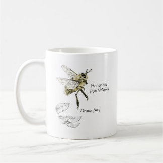 Tasse de bourdon d'abeille de miel de MABA