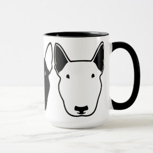 Tasse de bull-terrier