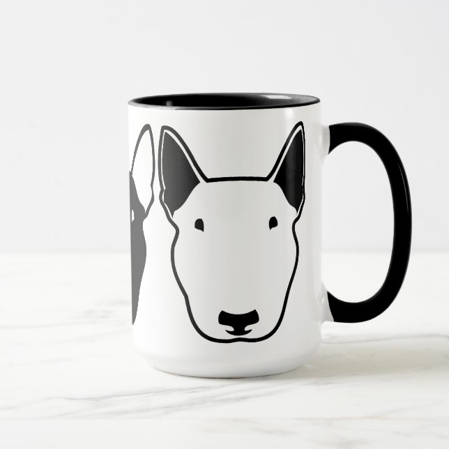 Tasse de bull-terrier (Droite)