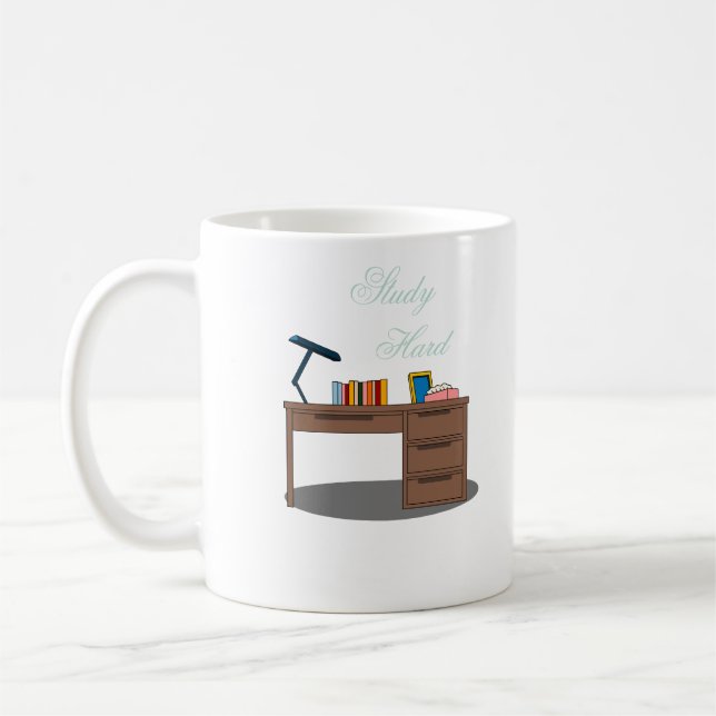 Tasse de bureau d'étude cosy (Gauche)