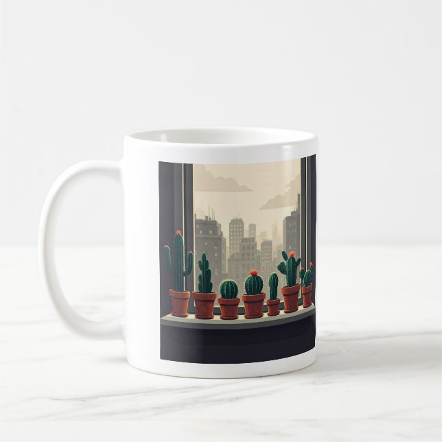 Tasse de cactus du jardinier de ville (Gauche)
