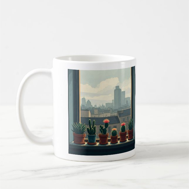 Tasse de cactus du jardinier de ville (Gauche)
