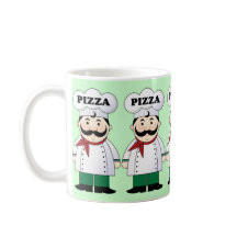 Tasse de cadeau de chef de pizza