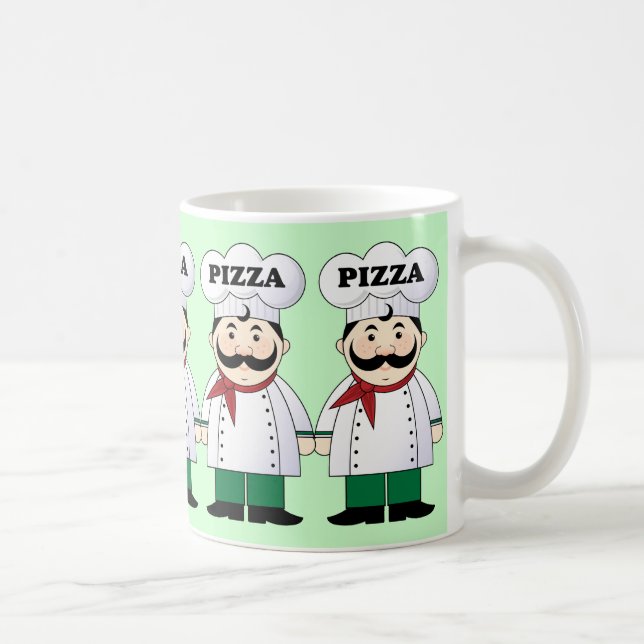 Tasse de cadeau de chef de pizza (Droite)