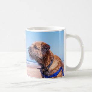 Tasse de cadeau de chien de Frontière-Terrier,