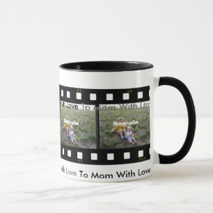 Tasse de cadeau de la photo de la maman