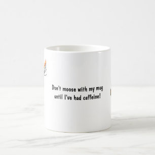 Tasse de cadeau de Menora d'orignaux ! Tasse de