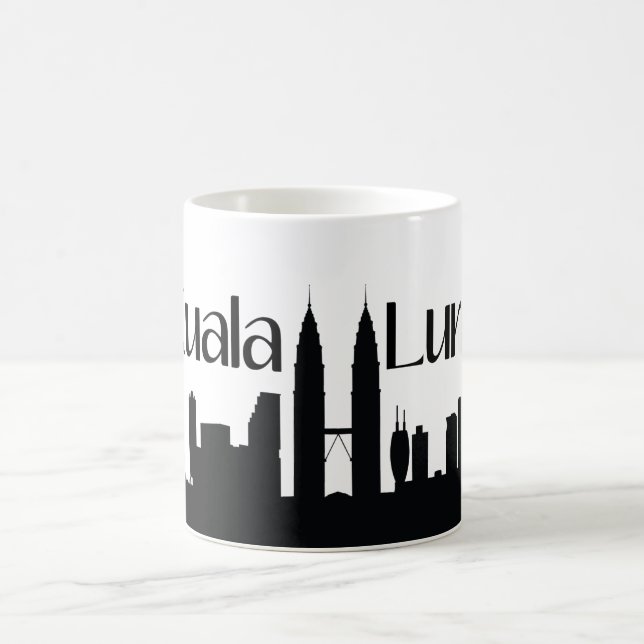 Tasse de cadeau de point de repère de Kuala (Centre)