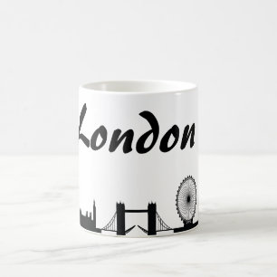 Tasse de cadeau de point de repère de Londres,