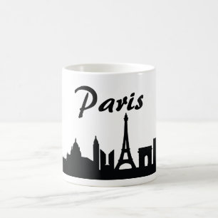 Tasse de cadeau de point de repère de Paris,
