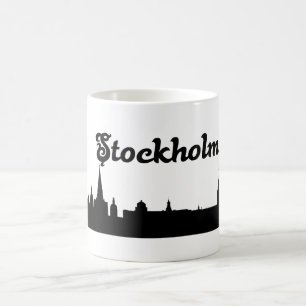 Tasse de cadeau de point de repère de Stockholm
