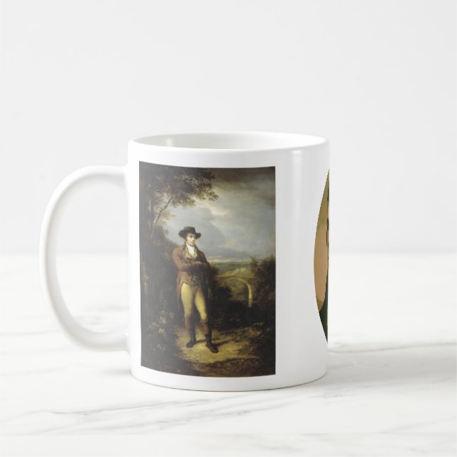 Tasse de cadeau de Robert Burns (Gauche)