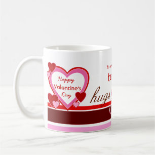 Tasse de cadeau de Saint-Valentin pour le