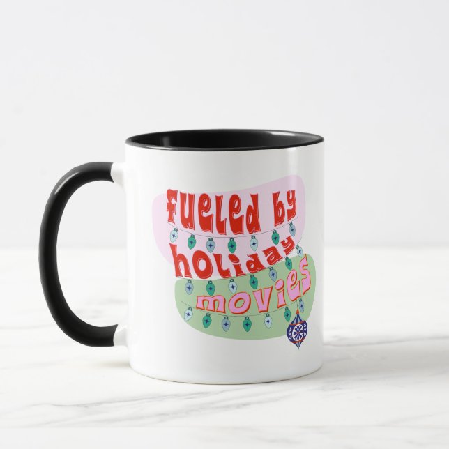 Tasse de cadeau de vacances de chaîne de films de  (Gauche)