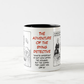 Tasse de café à deux tons de la série DYIN de