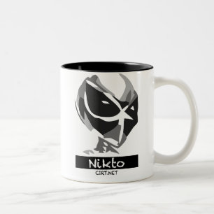 Tasse de café à deux tons de Nikto