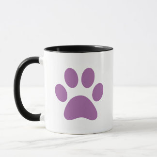 Tasse de café à empreinte de patte