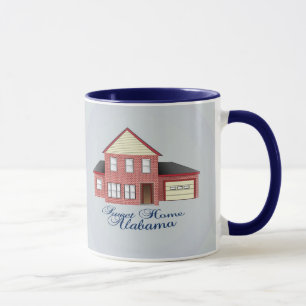 Tasse de café à la maison douce de l'Alabama