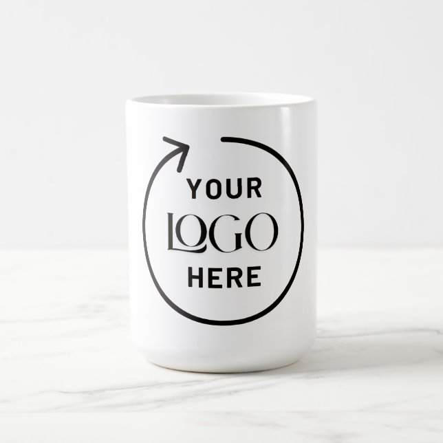 Tasse de café à logo personnalisé (Centre)
