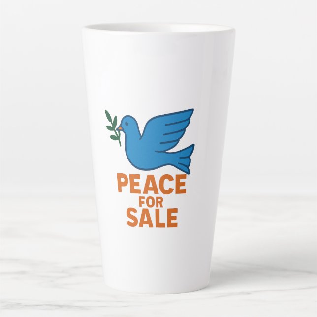 Tasse de café à thème de paix, mug de voyageur (Devant)