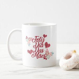 Tasse de café adorable du diamètre DAS Mães d