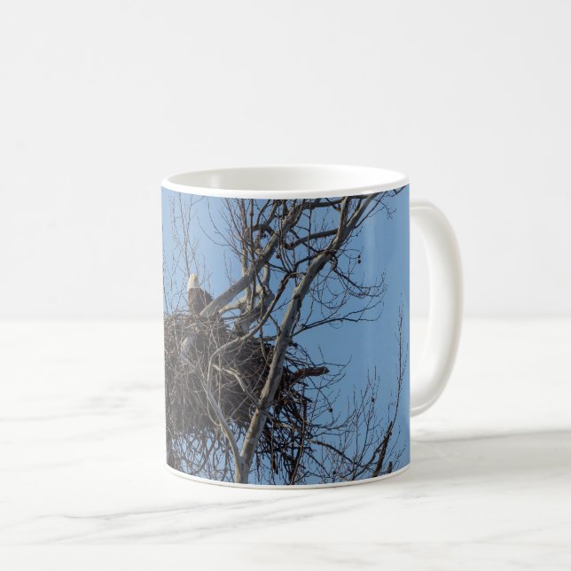 Tasse de café Aigle Gardien (Devant droit)