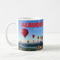 Tasse de café Albuquerque Nouveau-Mexique Ballons