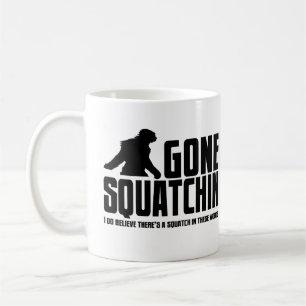 Tasse de café ALLÉE drôle de SQUATCHIN Sasquatc