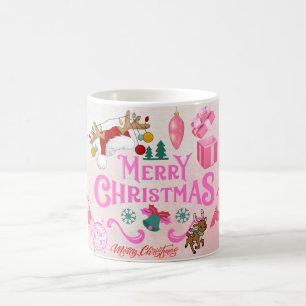 Tasse de café ambiance joyeux Noël