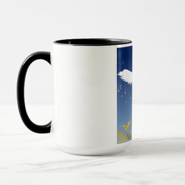 tasse de café : anges beaux et gracieux (Gauche)
