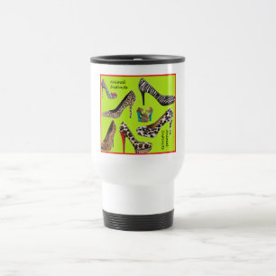Tasse de café animale d'instincts