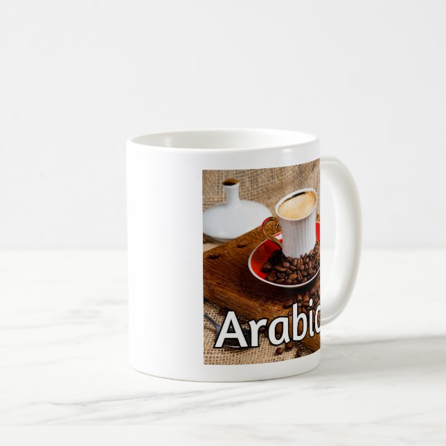 tasse de café arabica #4B (Devant droit)